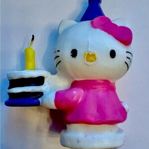 Used Hello Kitty birthday candle